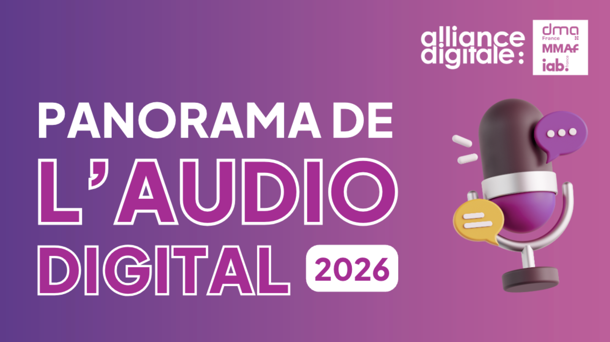 L'audio digital rassemble 46 millions de Français chaque mois, selon Alliance Digitale