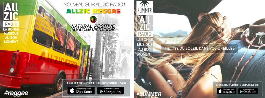 Deux nouvelles radios disponibles sur Allzic Radio