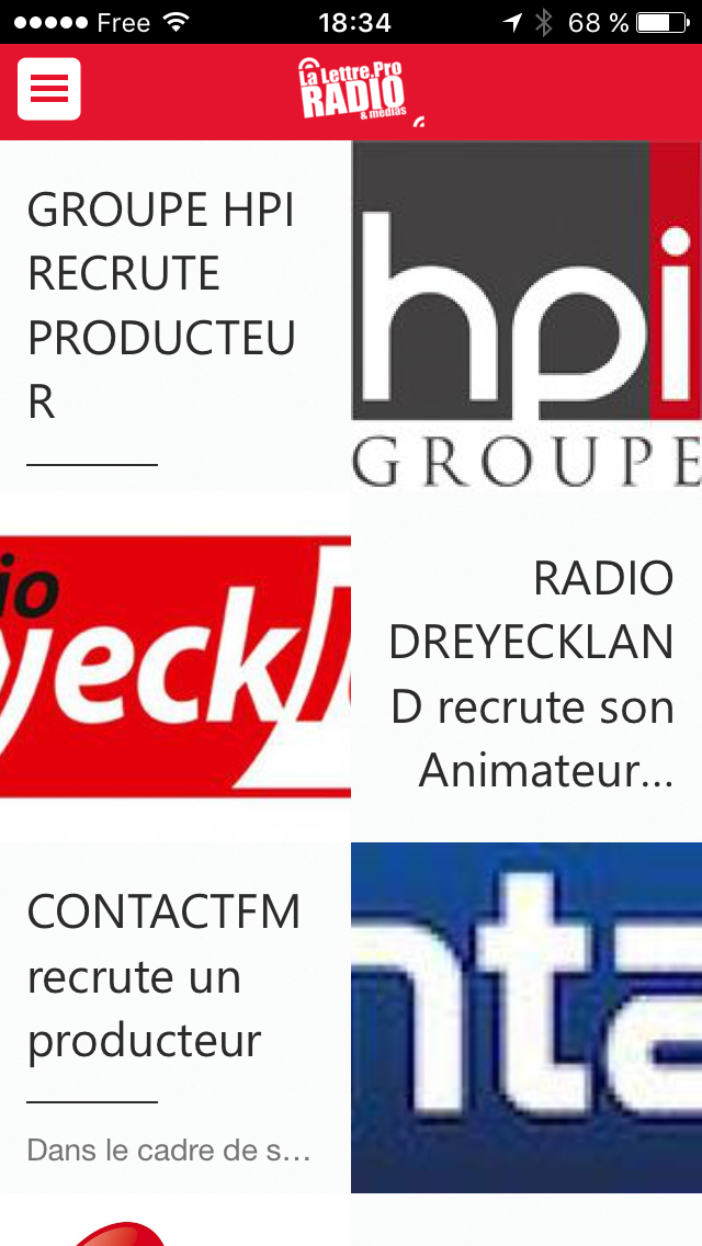 Toute l'actualité radio dans votre poche