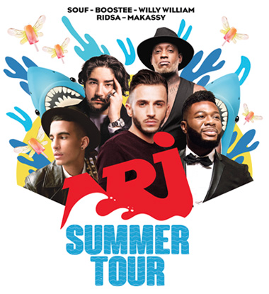 NRJ rythme l'été avec sa tournée NRJ Summer Tour