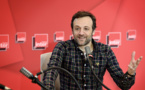 François-Régis Gaudry présente On va déguster sur France Inter. © Christophe Abramowitz - Radio France. 