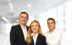 Frédéric Courtine, Anne-Marie de Couvreur et Jean-Louis Simonet sont les heureux parents d'AirZen. © AirZen.