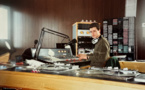 Elric Huguet du Lorin, l'un des deux derniers salariés de RCL Radio à sa fermeture en 1998. © Restaurant César et Rosalie. 