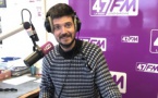 Matieu Di Papet, une voix désormais emblématique de 47FM en Lot-et-Garonne. 