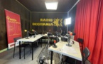 Grand studio de Radio Occitania. © Radio Occitania. 