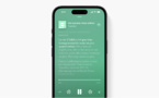 Apple lance les transcriptions sur Apple Podcasts