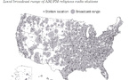 Aux États-Unis, 4 000 stations religieuses couvrent 98% de la population