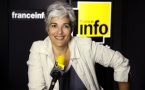 Fabienne Sintes présente la matinale de France Info / Photo RF Christophe Abramowitz