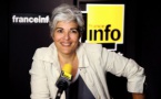 Fabienne Sintes présente la matinale de France Info © Christophe Abramowitz