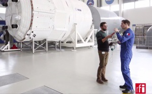 RFI accompagne Thomas Pesquet dans l'espace