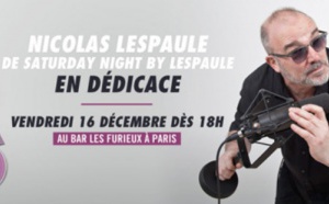 Oüi FM : Nicolas Lespaule en dédicace à Paris