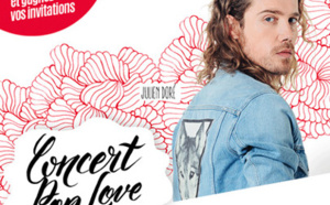 Chérie FM : un concert "Pop Love" avec Julien Doré