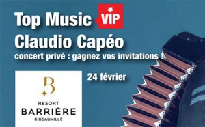 Top Music : un "Top Music VIP" avec Claudio Capéo