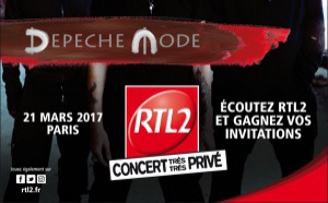 "Concert Très Très Privé" de RTL2 avec Depeche Mode