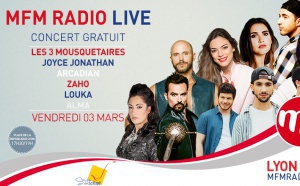 Le MFM Radio Live arrive à Lyon