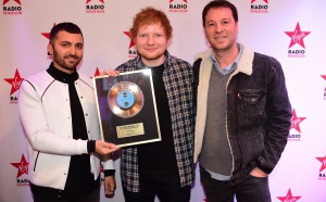Virgin Radio a reçu Ed Sheeran