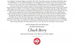 Week-end spécial Chuck Berry sur Oüi FM