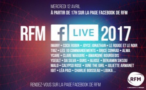 RFM Facebook Live : 20 artistes et 5 heures de concert