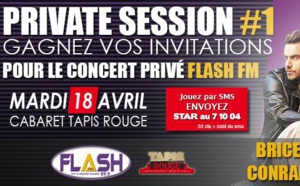 Flash FM organise un concert privé