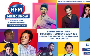 Le RFM Music Show à Issy-Les-Moulineaux le 9 juin