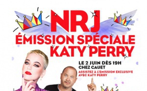 La chanteuse Katy Perry chez Cauet sur NRJ