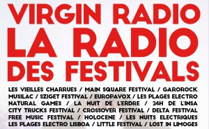 Virgin Radio : partenariats avec de nombreux festivals