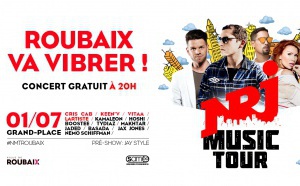 Roubaix accueille le NRJ Music Tour