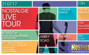 Nostalgie célèbre la Belgique en musique