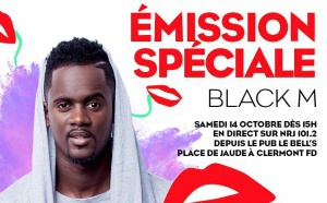 NRJ invite Black M à Clermont-Ferrand
