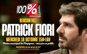 Perpignan : la radio 100% Catalogne reçoit Patrick Fiori
