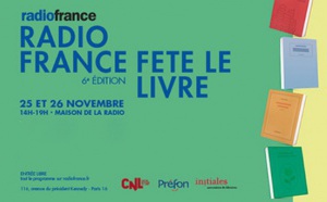 Radio France fêtera le livre les 25 et 26 novembre