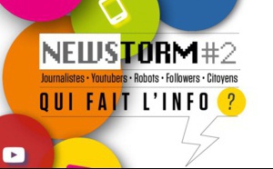 NewStorm : "qui fait l'info ?" : conférence avec franceinfo