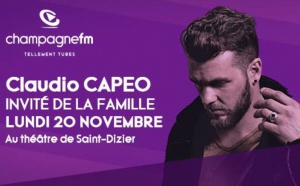 Champagne FM invite Claudio Capéo