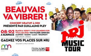 Le NRJ Music Tour fait étape à Beauvais