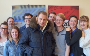 Guillaume Genton rencontre les étudiants de la Skol Radio