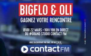 Bigflo &amp; Oli dans les studios de Contact FM