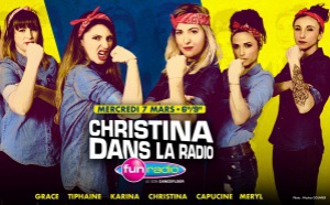 "Christina dans la radio" sur Fun Radio