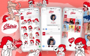 Chérie dévoile son application : ChérieEmoji