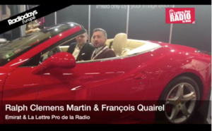 Gagnez une Ferrari jusqu'à 17h00 des RadioDays Europe