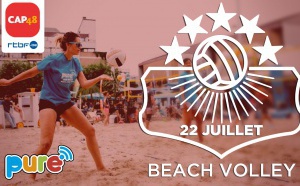 La radio Pure (RTBF) organise le "Pure Beach Volley" 