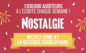 CIM Belgique : 1 030 000 auditeurs pour Nostalgie