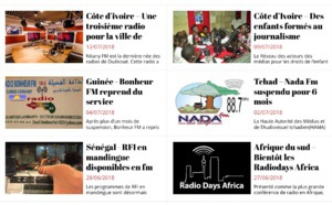 Toute l'actualité africaine de la radio