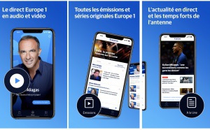 Europe 1 lance sa nouvelle application