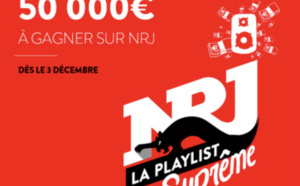 NRJ : 50 000 euros à gagner avec la Playlist Suprême