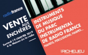 Radio France : vente aux enchères d'instruments de musique