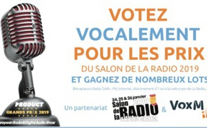 Salon de la Radio : votez pour les Grands Prix Radio 2019