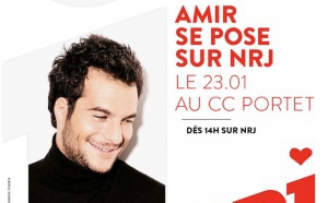 NRJ Toulouse reçoit le chanteur Amir