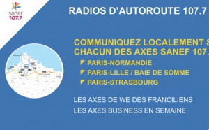 Trois décrochages locaux pour la Radio d’Autoroute Sanef 107.7