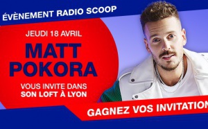 Matt Pokora invite les auditeurs de Radio Scoop dans son Loft à Lyon