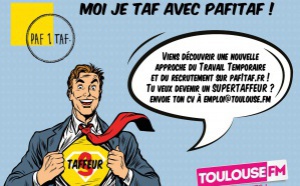 Tous les matins, Le "Super Taffeur" est sur Toulouse FM